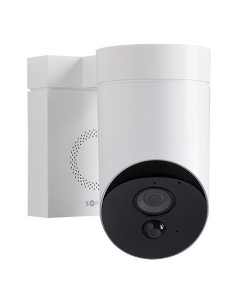 Κάμερα CCTV WiFi επίτοιχη Full HD Λευκό IP54 & Σειρήνα 110dB