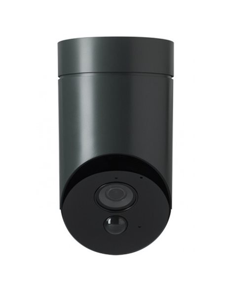 Κάμερα CCTV WiFi επίτοιχη Full HD Γκρι IP54 2τεμ. & Σειρήνα 110dB