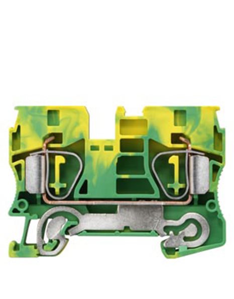 Κλέμμα ράγας γείωσης 1,5-10mm² Πράσινο-κίτρινο