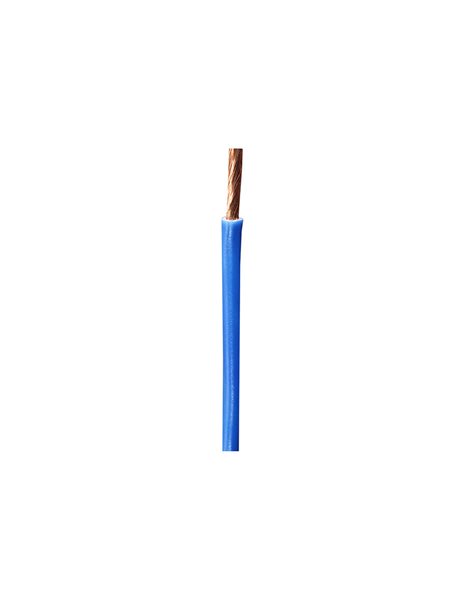 Καλώδιο μονοπολικό NYAF H05V-K PVC 1mm² Μπλε