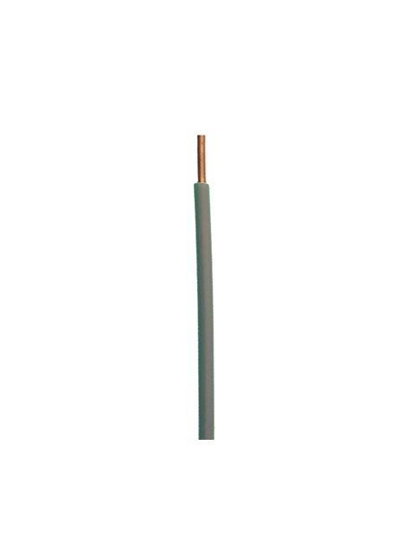 Καλώδιο μονοπολικό NYA H07V-U PVC 4mm² Γκρι