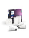 HUE Λάμπα LED 9W 806lm E27 230V RGBW Dimmable KIT 3τεμ. Bluetooth