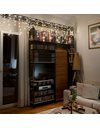 Χριστουγεννιάτικα φωτάκια εσωτερικού &εξωτερικού χώρου Βροχή 288L 6mX0,6m θερμό λευκό