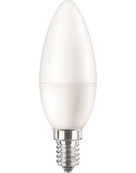 Λάμπα LED Κερί 5W 470lm E14 230V 4000K Ουδέτερο Λευκό