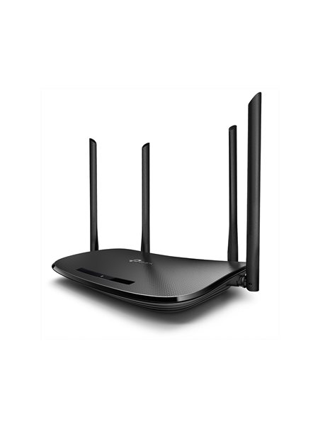 Modem Router WiFi 5 1200Mbps Μαύρο Dual Band Version 2.0