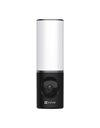 Κάμερα CCTV Τοίχου/οροφής Έγχρωμη 4000p 2K WiFi IP67 Μαύρο & Φωτιστικό LED 700lm IP65