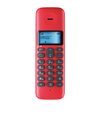 Ασύρματο τηλέφωνο DECT/GAP 50μνήμες ECO Κόκκινο Caller ID